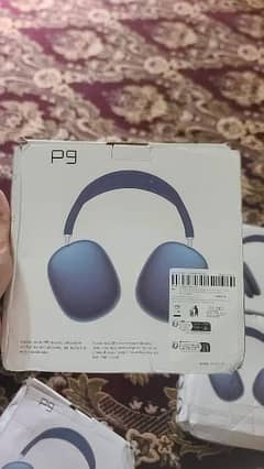 p9 wireless headphones box pack