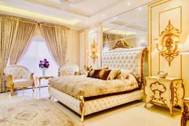 bed set/king size double bed/wooden bedroom set/bridal bedroom set