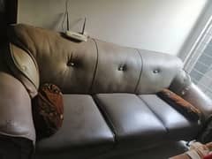 Leather Sofa Set For Sale