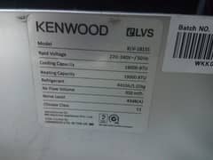 Kenwood ac 1.5 ton