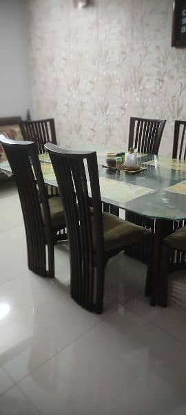 pure wood 6 seater dinning table for sale 6