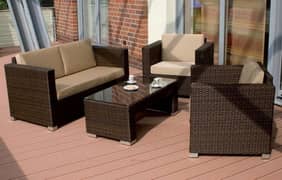 Rattan Outdoor, garden, restaurant patio Sofa set