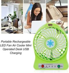 Mini rechargeable fan