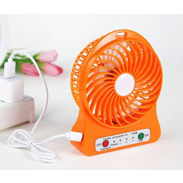 Mini rechargeable fan 1