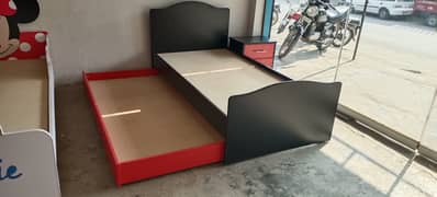 New Style Bed for Bedroom, Kids Single Beds Sale in Pakistan