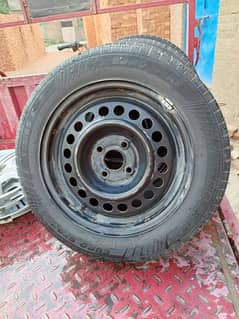 Honda city tyres rim