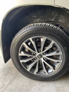 parado tyres and rims only 8000km used