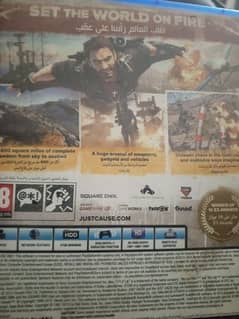 PS4 game Just Cause 3 for Sale