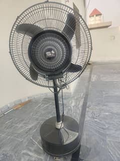 water throwing pedestal fan