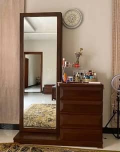 Dressing Table with Storage and Drawers