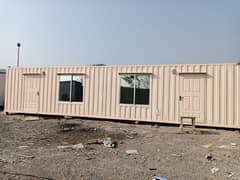 insulated office container porta cabin, prefab container with flooring