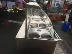 chiller Counter for rission Salat and other food items