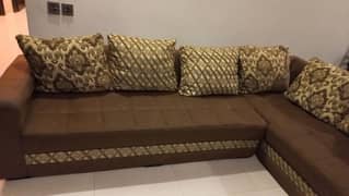 L- shaped sofa