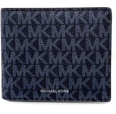 Michael Kors Men's Billfold Wallet with Coin Pocket(Admiral Blue) |USA