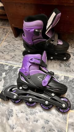 like new skates shoes in-line imported strong fast