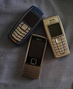 Nokia 6300, 6230, 3100, Original, Keypad mobile phones
