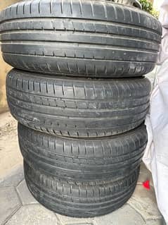 15 inch tire and steel rim from corrolla gli 2020