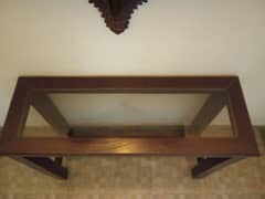 console table ( pure wood)