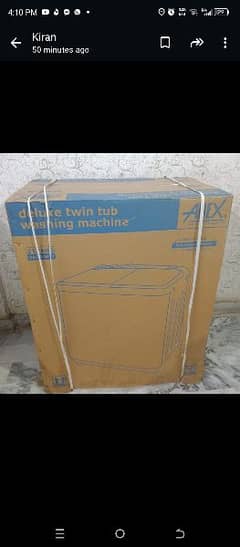 anex twin tub box pack washing machine