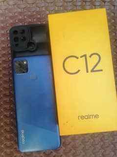 realme C12 with box official approved