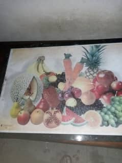 Kitchen painting frame