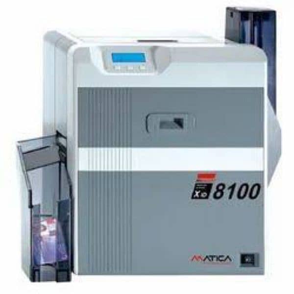 XID Matica 8300 dualside Card printer and their ribbon 1