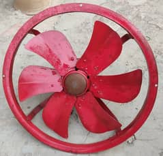 Used Exhaust Fan for Sale - 24" Copper Windings, Perfect for Coolers &
