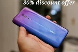 oppo reno z 8/256gb set charger dual sim PTA Approved