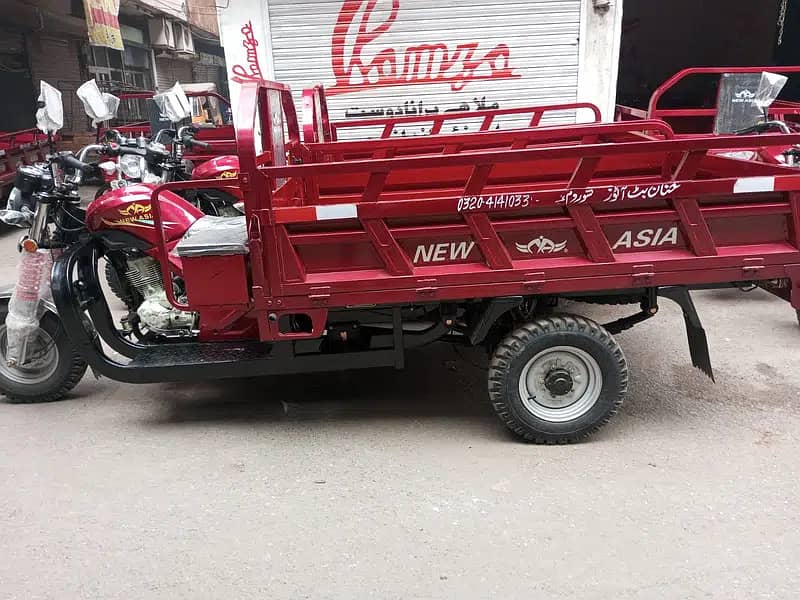 New asia loader rickshaw single step 7 feet with floor 1