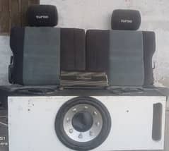 soofa seats or AMP with complete speaker good condition.