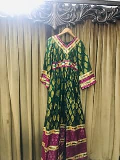 afghani style weeding dress