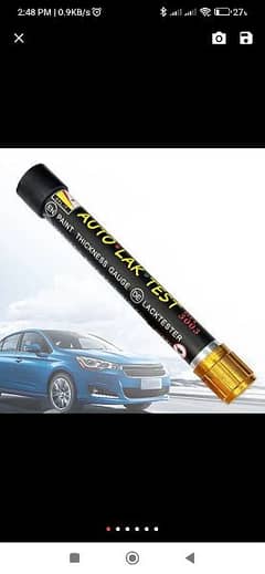 Car Paint Thickness Tester Meter Auto Lak Test Bit Golden Cap Por