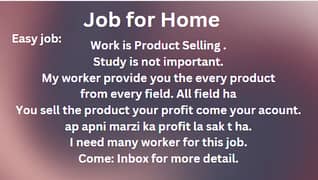 Online job for I need many Worker