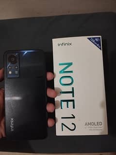 infinix note 12 with box charger