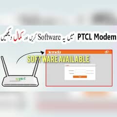 Ptcl Modem convert in Tenda Router software available.