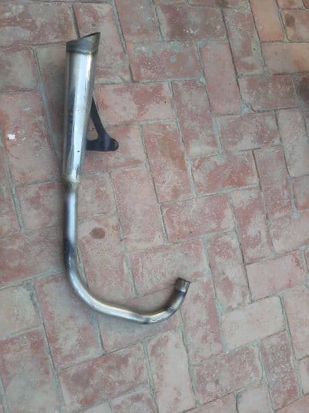 Honda 125 sports exhaust. silencer 0