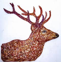 String art deer