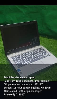 it is very good and nice laptop