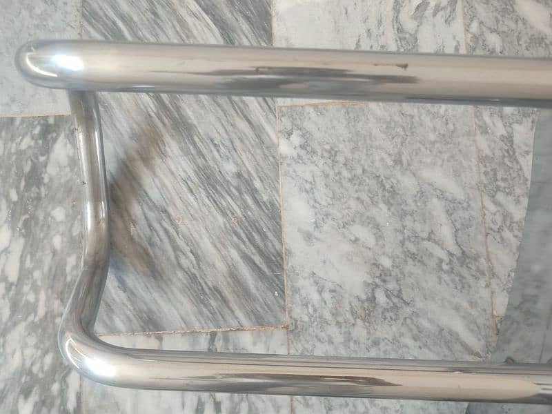 geniune heavy stainless steel front guard frame with lights 5