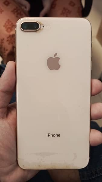 iPhone 8 plus  rose gold 256gb PTA Approved 2