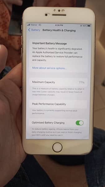 iPhone 8 plus  rose gold 256gb PTA Approved 6