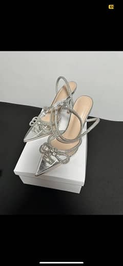 sandrella transparent heels