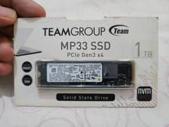 Nvme SSD 512 GB (unused)