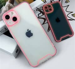 Clear silicone glowing case Iphone 12 -