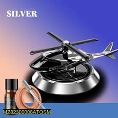 Solar Helicopter Air conditioner For car, silver