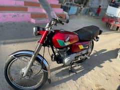 For sale Honda 125 CG 96 model Karachi nbr WhatsApp Rabta 0320/9599567