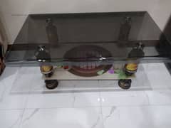 center table, dispenser and iron stand