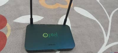 Optical Fiber  PTCL+PTCL Broadband Router