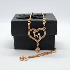 Couple Heart Necklace - Pendant