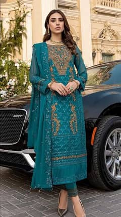 3pcs suit for wedding and eid special